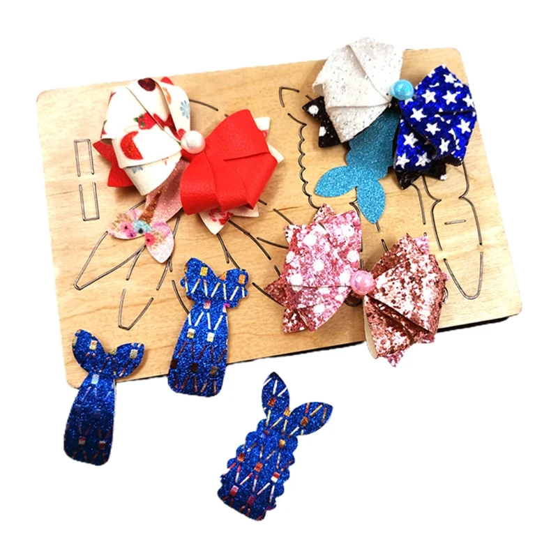 Hairpin Bowknot Diy Wooden Mold for DIY Crafts Scrapbooking Craft Making Home Decor Jewelry Storage
Hairpin Bowknot Diy Wooden Mold for DIY Crafts Scrapbooking Craft Making Home Decor Jewelry Storage