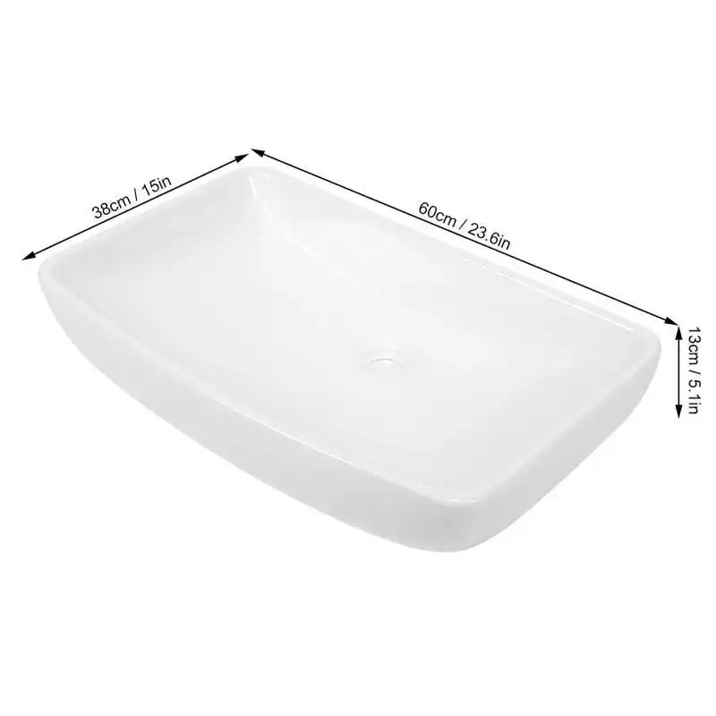 White Round Above Wash Basin Ceramics Bathroom Countertop Bowl Vessel Sink
White Round Above Wash Basin Ceramics Bathroom Countertop Bowl Vessel Sink