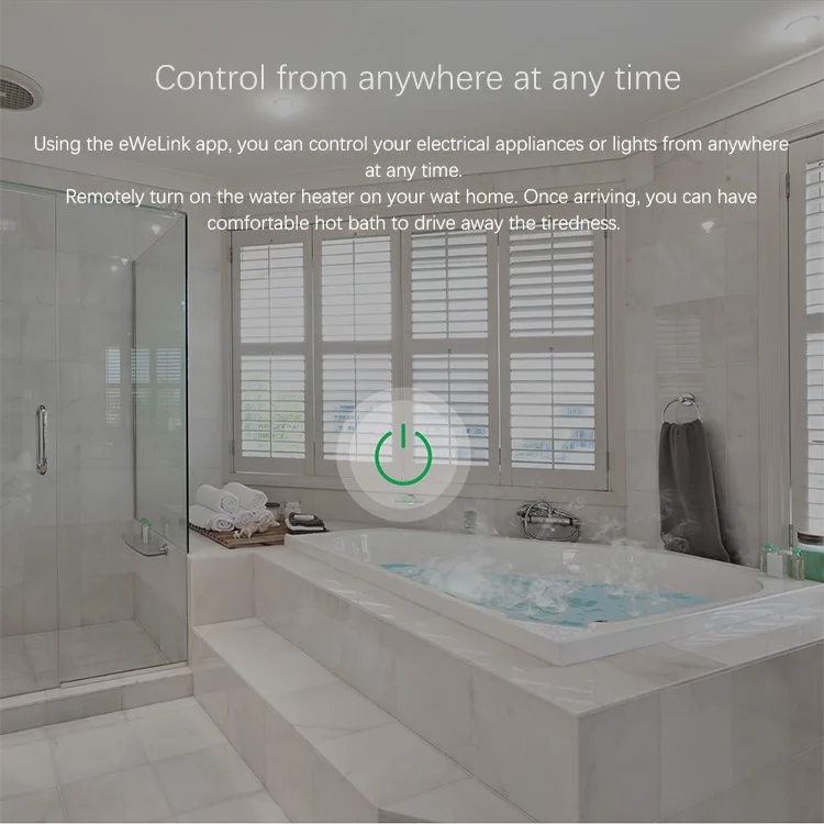 16A Wireless WiFi Switch For Sonoff Pow R2 WiFi Switch With Real Time Power Consumption Measurement EWeLink APP Remote Control
16A Wireless WiFi Switch For Sonoff Pow R2 WiFi Switch With Real Time Power Consumption Measurement EWeLink APP Remote Control