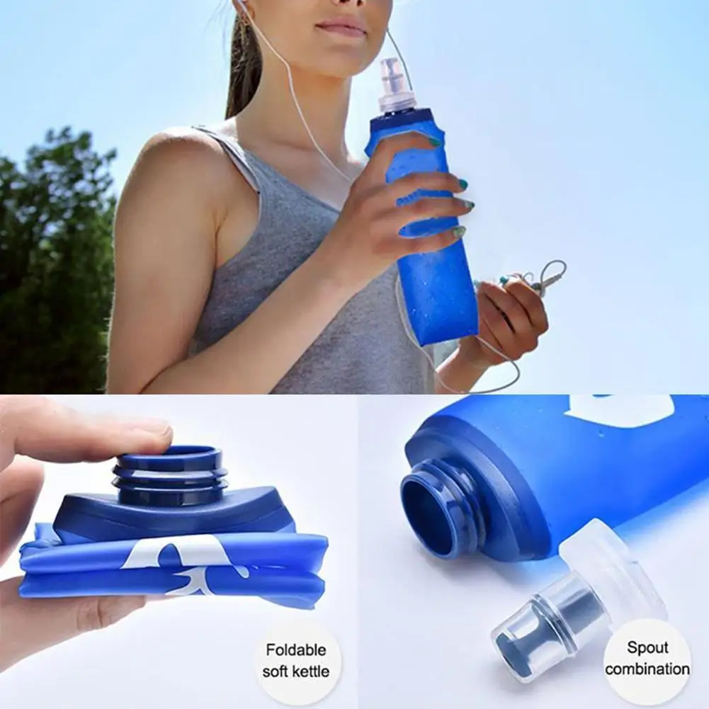 Outdoor Sports Collapsible Soft Water Bottle 250ML-500ML Running TPU Free Bag Bottle Marathon Waist Water Water Bag Vest U2V6
Outdoor Sports Collapsible Soft Water Bottle 250ML-500ML Running TPU Free Bag Bottle Marathon Waist Water Water Bag Vest U2V6
