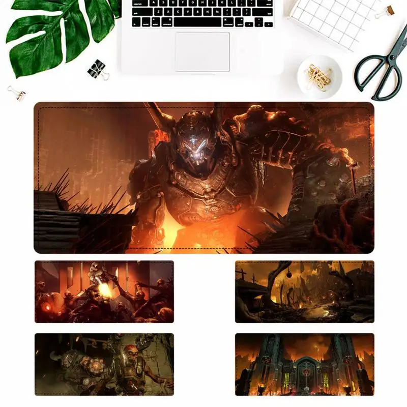 Hot Sell DOOM Gaming Mouse Pad PC Laptop Gamer Mousepad Anime Antislip Mat Keyboard Desk Mat For Overwatch/CS GO
Hot Sell DOOM Gaming Mouse Pad PC Laptop Gamer Mousepad Anime Antislip Mat Keyboard Desk Mat For Overwatch/CS GO