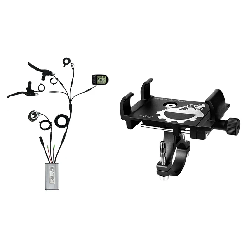 Aluminum Alloy Phone Holder Bicycle Phone Holder with 36V/48V 500W 22A Electric Bicycle Sine Wave Controller
Aluminum Alloy Phone Holder Bicycle Phone Holder with 36V/48V 500W 22A Electric Bicycle Sine Wave Controller