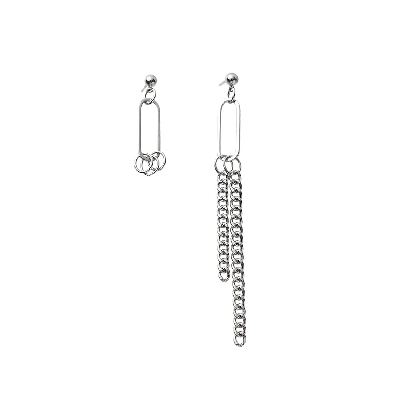 Yangliujia Metal Geometry Chain Tassel Earrings Contracted Punk Punk Hip-hop Personality Earrings Woman Jewelry,gift Accessories
Yangliujia Metal Geometry Chain Tassel Earrings Contracted Punk Punk Hip-hop Personality Earrings Woman Jewelry,gift Accessories