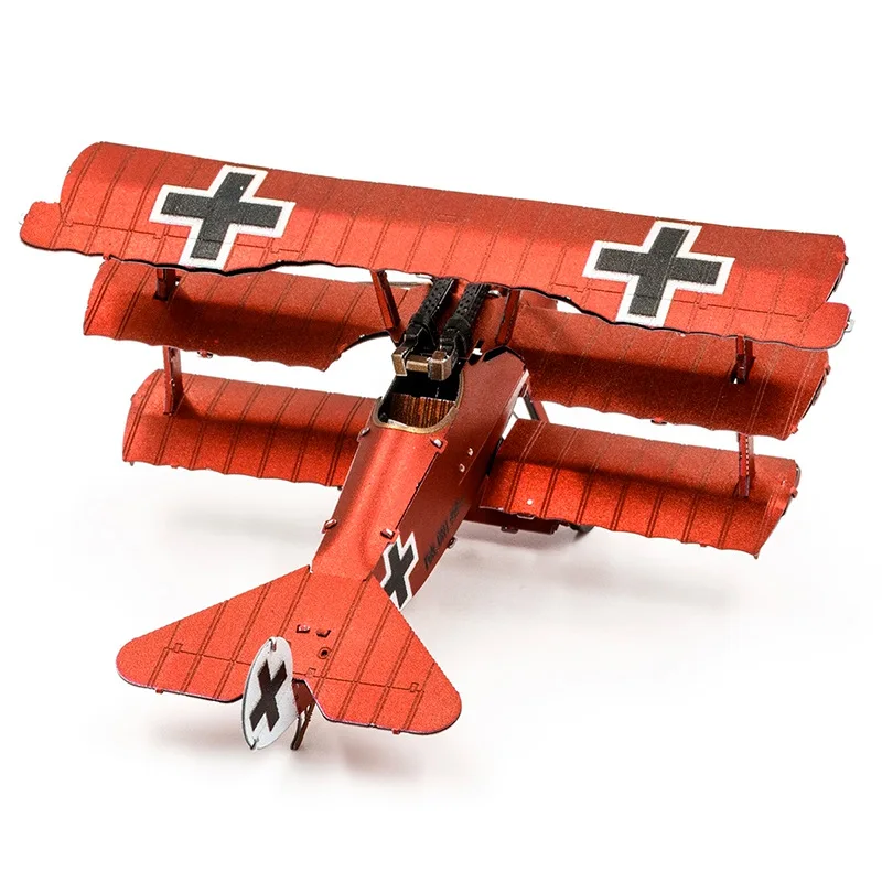 3D Metal Puzzle FOKKER TRIPANE model KITS Assemble Jigsaw Puzzle Gift Toys For Children
3D Metal Puzzle FOKKER TRIPANE model KITS Assemble Jigsaw Puzzle Gift Toys For Children