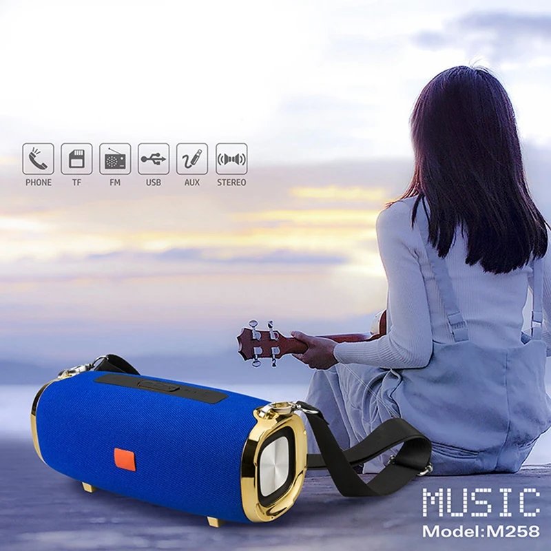50W Bluetooth Speaker 3D Stereo 4000Mah Battery 48 Hours FM/AUX/TF
50W Bluetooth Speaker 3D Stereo 4000Mah Battery 48 Hours FM/AUX/TF