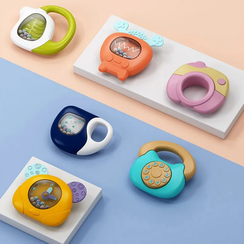 Baby Rattle Toy Teether New Toddler 3-18 Months Enlightenment Educational Early Education Baby Toys Souvenirs
Baby Rattle Toy Teether New Toddler 3-18 Months Enlightenment Educational Early Education Baby Toys Souvenirs