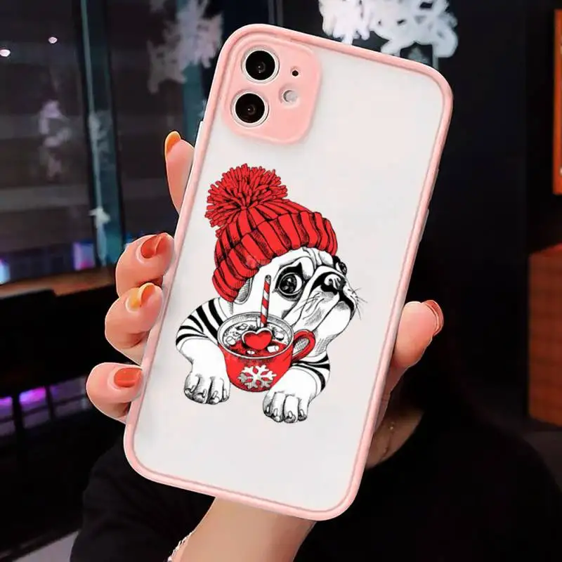 Cute dog puppy Pug Bulldog blowing balloon Phone Cases matte transparent For Pink iPhone 7 8 x xs xr 11 12 pro plus max mini
Cute dog puppy Pug Bulldog blowing balloon Phone Cases matte transparent For Pink iPhone 7 8 x xs xr 11 12 pro plus max mini
