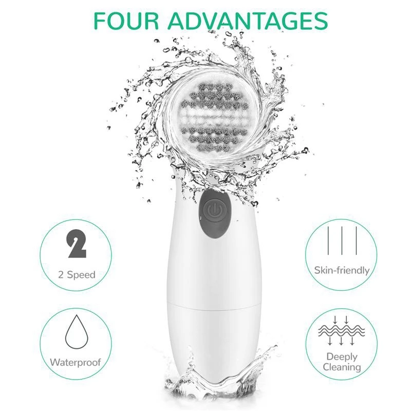 8 in 1 Face Cleansing Brush Deep Cleaning Pore Cleaner Face Massage Skin Care Waterproof Electric Facial Brush
8 in 1 Face Cleansing Brush Deep Cleaning Pore Cleaner Face Massage Skin Care Waterproof Electric Facial Brush