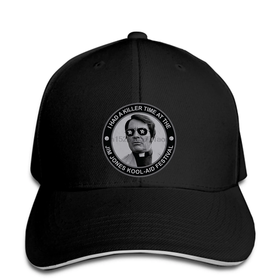 Baseball cap T Jim Jones Kool Aid Baseball caps religious cult Vtg 70s style Reprint
Baseball cap T Jim Jones Kool Aid Baseball caps religious cult Vtg 70s style Reprint