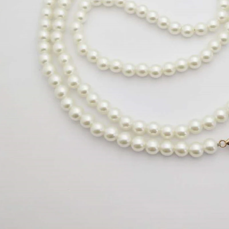 Long 120cm Imitate Pearl Bag Strap handbag Handles Beaded Shoulder Bag Strap DIY Purse Replacement beaded Chain Bag Accessories
Long 120cm Imitate Pearl Bag Strap handbag Handles Beaded Shoulder Bag Strap DIY Purse Replacement beaded Chain Bag Accessories