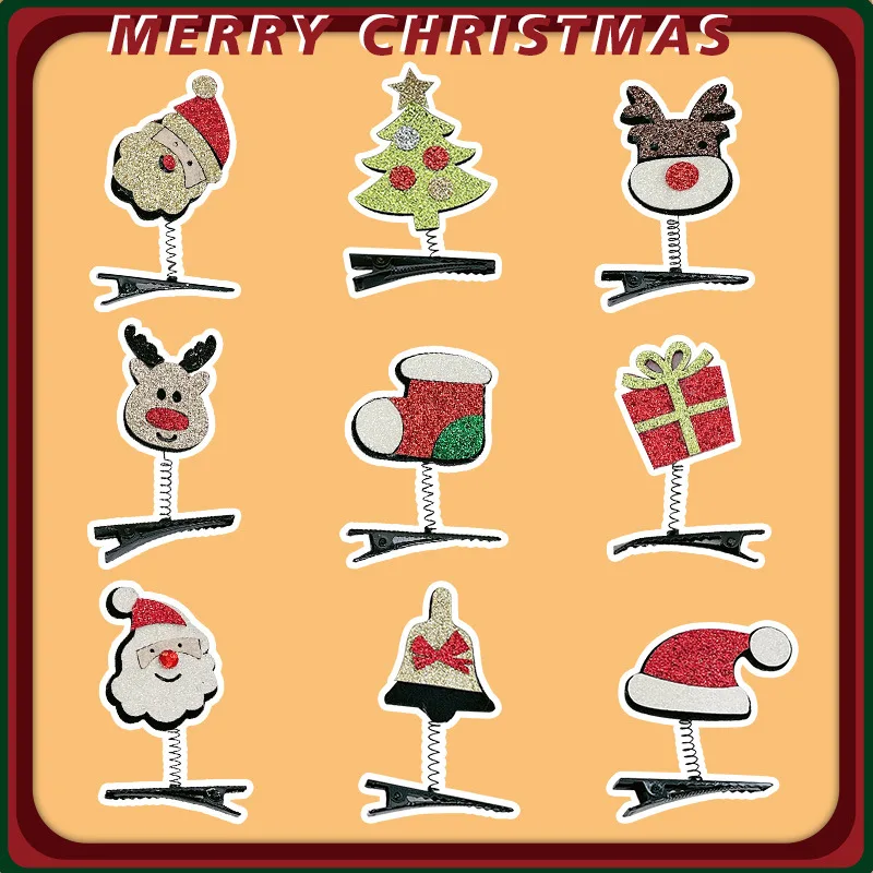 12 шт., новогодние украшения для волос в виде носков Санта-Клауса
12 шт., новогодние украшения для волос в виде носков Санта-Клауса