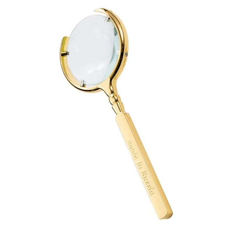 Hand-Held Powerful 8 Times Magnifying Glass, Can Be Used to Read Books, Newspapers, Maps, Gold
Hand-Held Powerful 8 Times Magnifying Glass, Can Be Used to Read Books, Newspapers, Maps, Gold