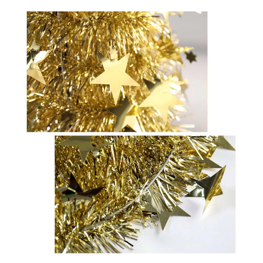 Collapsible Christmas Trees Green Tinsel Holiday Christmas Trees Decorations 1.2M Multicolor
Collapsible Christmas Trees Green Tinsel Holiday Christmas Trees Decorations 1.2M Multicolor