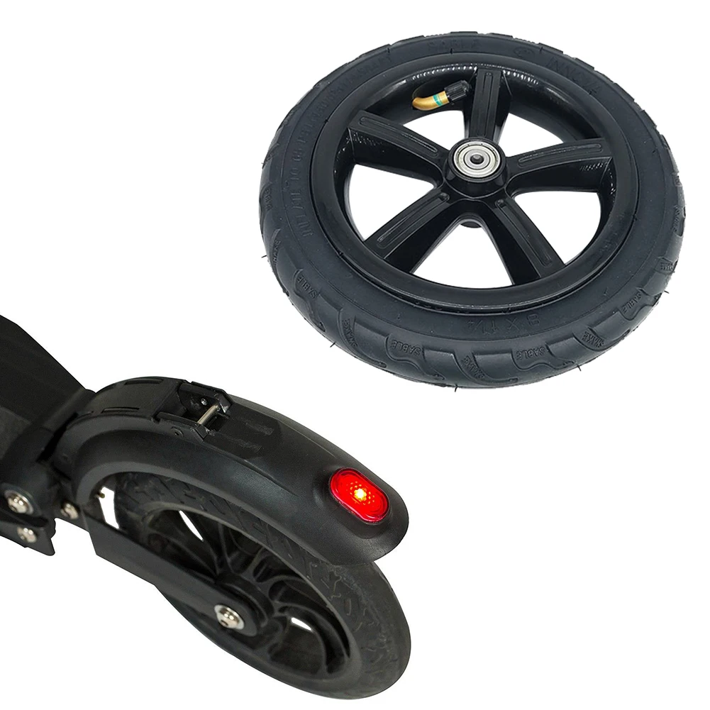 New Pneumatic Tire Inflatable Full Wheel for Scooter Anti-skid Shock Absorption 8" 8X1 1/4 (200*45) Electric Scooter Accessories
New Pneumatic Tire Inflatable Full Wheel for Scooter Anti-skid Shock Absorption 8" 8X1 1/4 (200*45) Electric Scooter Accessories