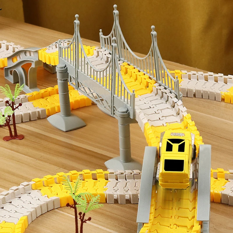 Railway Toy Car Track Racing Track Toy Set Educational Bend Flexible Race Track Flash Light Car Toys For Children Boys 3 4 years
Railway Toy Car Track Racing Track Toy Set Educational Bend Flexible Race Track Flash Light Car Toys For Children Boys 3 4 years