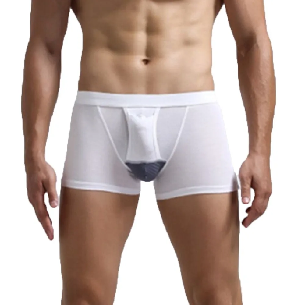 U-convex BoxerBriefs Scrotal Separation Shorts Men Sexy Underwear Breathable Panties Male Physiological Underpant Mans Short
U-convex BoxerBriefs Scrotal Separation Shorts Men Sexy Underwear Breathable Panties Male Physiological Underpant Mans Short