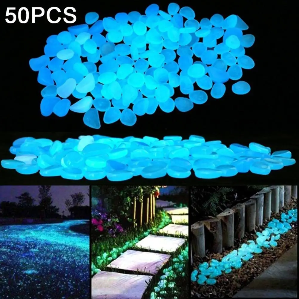 Hot Sales 50Pcs Glow Pebble Irregular Shape Non-mineral Aquarium Decor Creative Glow Stones for Potting
Hot Sales 50Pcs Glow Pebble Irregular Shape Non-mineral Aquarium Decor Creative Glow Stones for Potting
