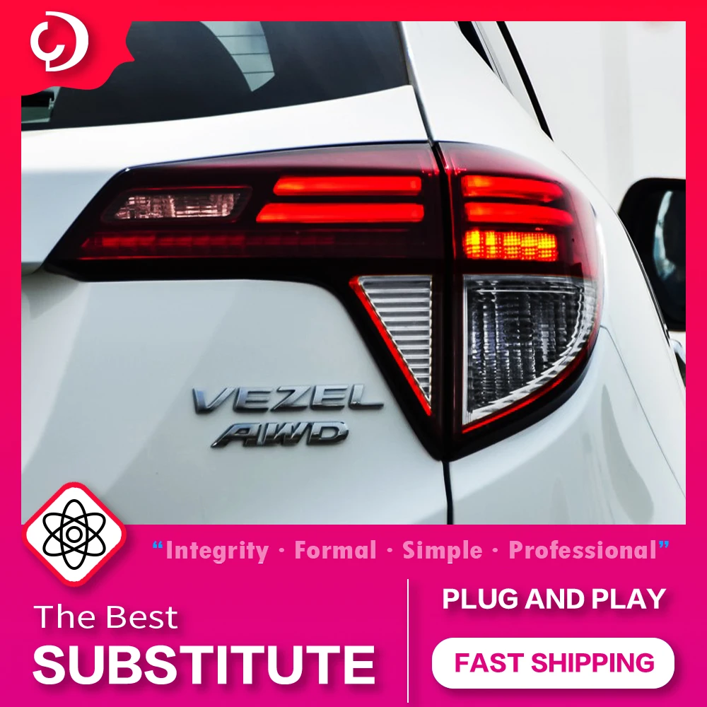 AKD Car Styling Taillights for Honda HRV Vezel 2014-2019 LED Tail Light DRL Tail Lamp Turn Signal Rear Reverse Brake
AKD Car Styling Taillights for Honda HRV Vezel 2014-2019 LED Tail Light DRL Tail Lamp Turn Signal Rear Reverse Brake