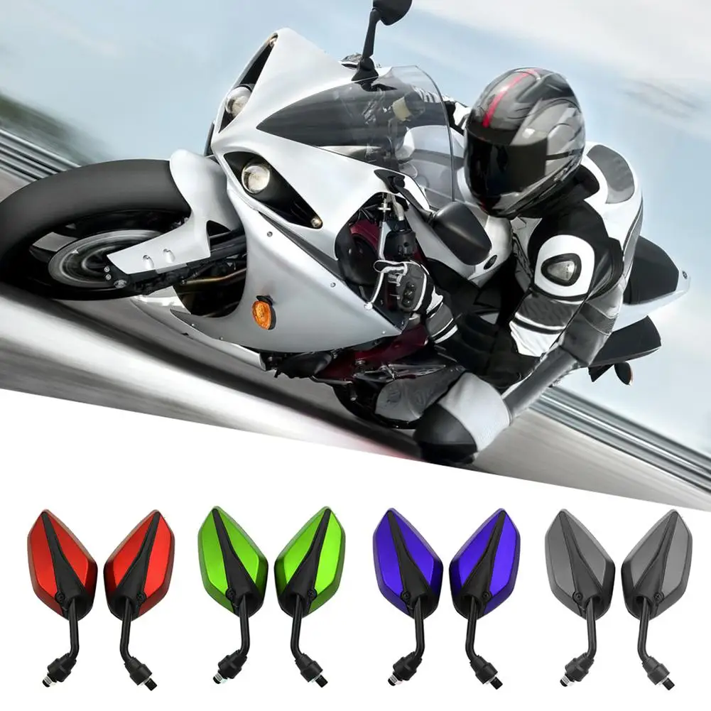 1 Pair 10mm Motorcycle Rearview Side Mirror for Suzuki H-onda Yamah Kawasaki
1 Pair 10mm Motorcycle Rearview Side Mirror for Suzuki H-onda Yamah Kawasaki