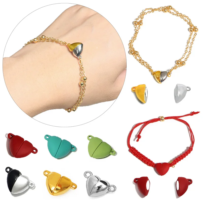 Hot 3pcs/pack Love Heart Magnet Buckle DIY Handmade Necklace Bracelet Buckle Material DIY Jewelry Making Accessories Plate Beads
Hot 3pcs/pack Love Heart Magnet Buckle DIY Handmade Necklace Bracelet Buckle Material DIY Jewelry Making Accessories Plate Beads