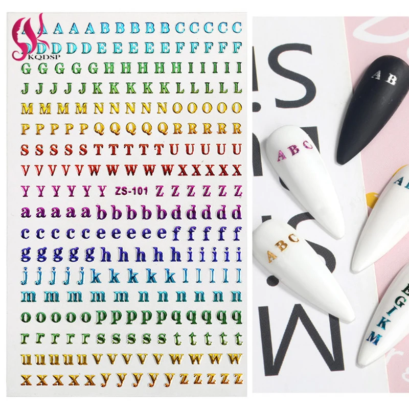 The New 3D Nail Sticker Cool English Letter Sticker For Nail Foil Love Heart Design Fashion Manicure Accessories Decoration Tool
The New 3D Nail Sticker Cool English Letter Sticker For Nail Foil Love Heart Design Fashion Manicure Accessories Decoration Tool
