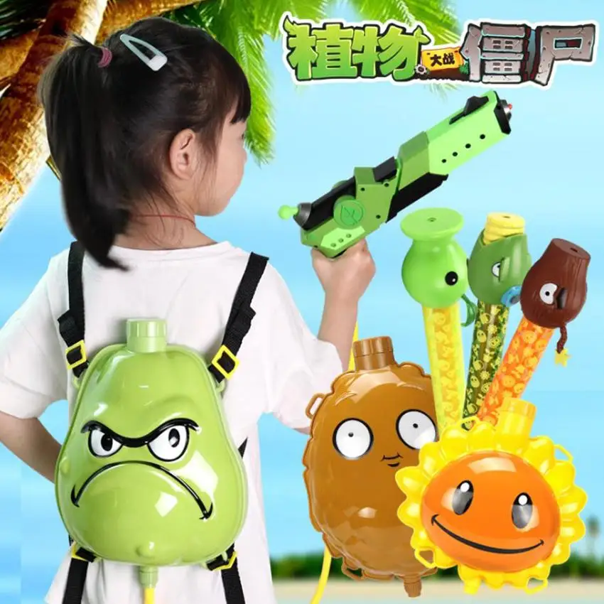 New product spot Plants vs. Zombies children's backpack water gun toy pull-out large-capacity spray gun water fight model toy
New product spot Plants vs. Zombies children's backpack water gun toy pull-out large-capacity spray gun water fight model toy