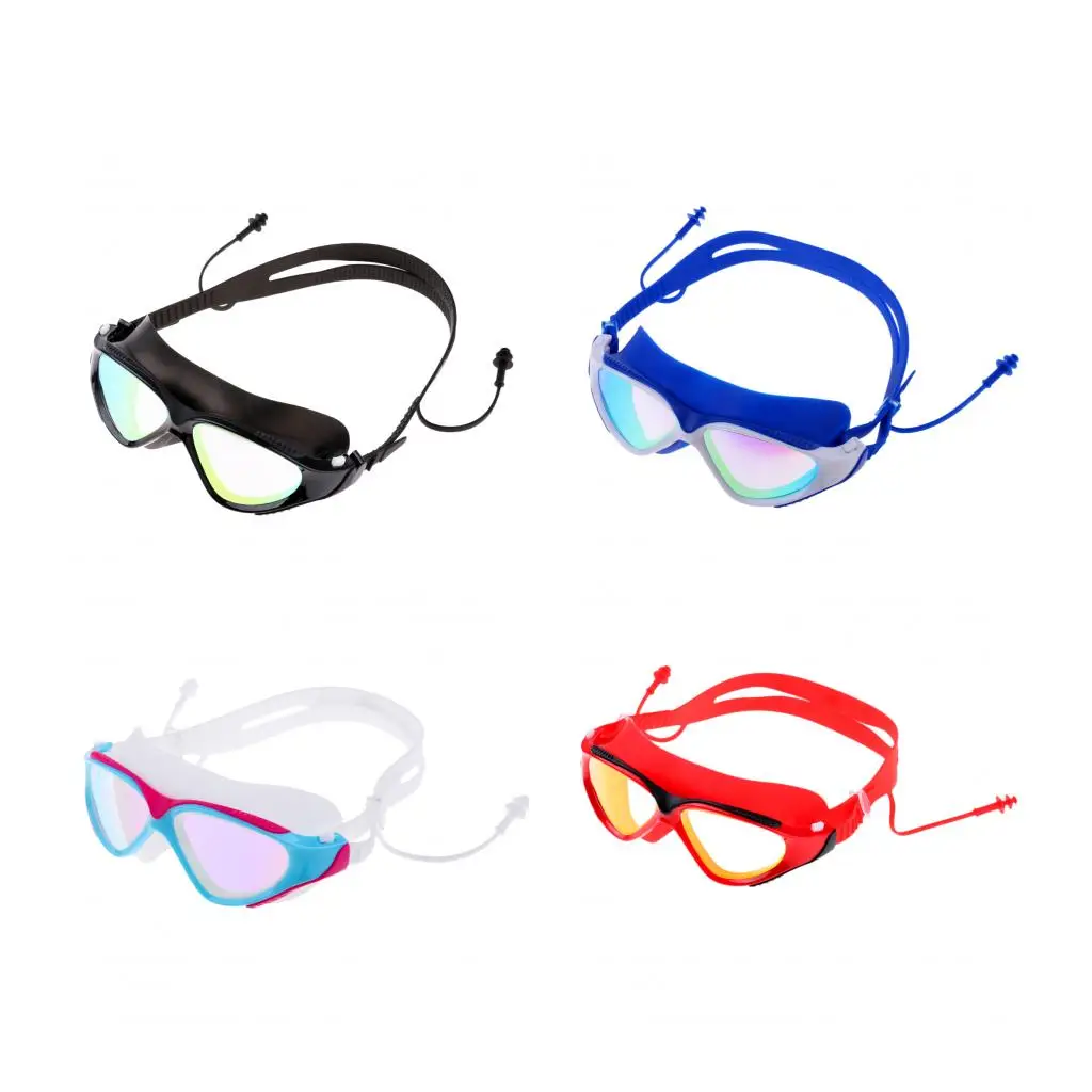 Men Women UV Protection Silicone Strap Anti Fog Swimming Goggles Glasses with Storage Case & Ear Plugs
Men Women UV Protection Silicone Strap Anti Fog Swimming Goggles Glasses with Storage Case & Ear Plugs