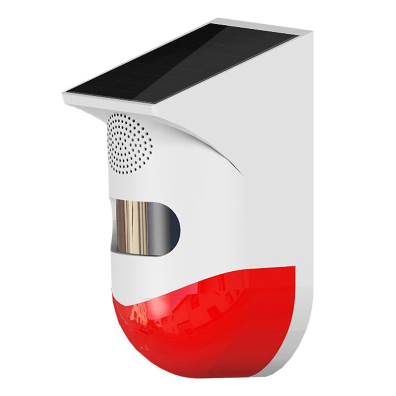 Wifi Solar Infrared Detector Wifi Alarm System Solar Siren Outdoor PIR Waterproof Wireless Strobe Siren
Wifi Solar Infrared Detector Wifi Alarm System Solar Siren Outdoor PIR Waterproof Wireless Strobe Siren