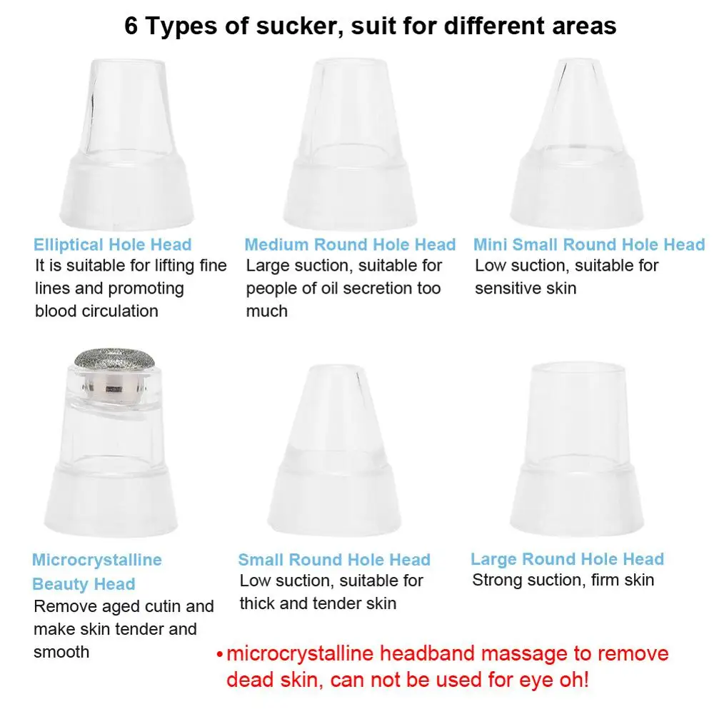 Electronic Vacuum Blackhead Acne Machine Household Pore Deep Cleanser Export Instrument Compact Skin Nursing Beauties Instrument
Electronic Vacuum Blackhead Acne Machine Household Pore Deep Cleanser Export Instrument Compact Skin Nursing Beauties Instrument