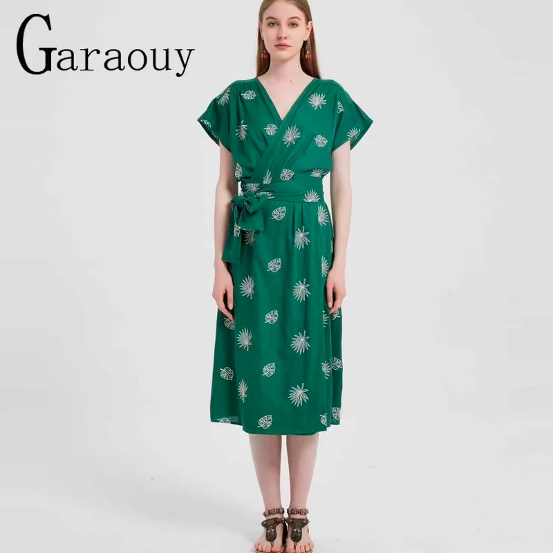Летнее Длинное Элегантное пляжное платье Garaouy в стиле бохо, женское платье миди с коротким рукавом, V-образным вырезом, вечерние сексуальные ...
Летнее Длинное Элегантное пляжное платье Garaouy в стиле бохо, женское платье миди с коротким рукавом, V-образным вырезом, вечерние сексуальные ...