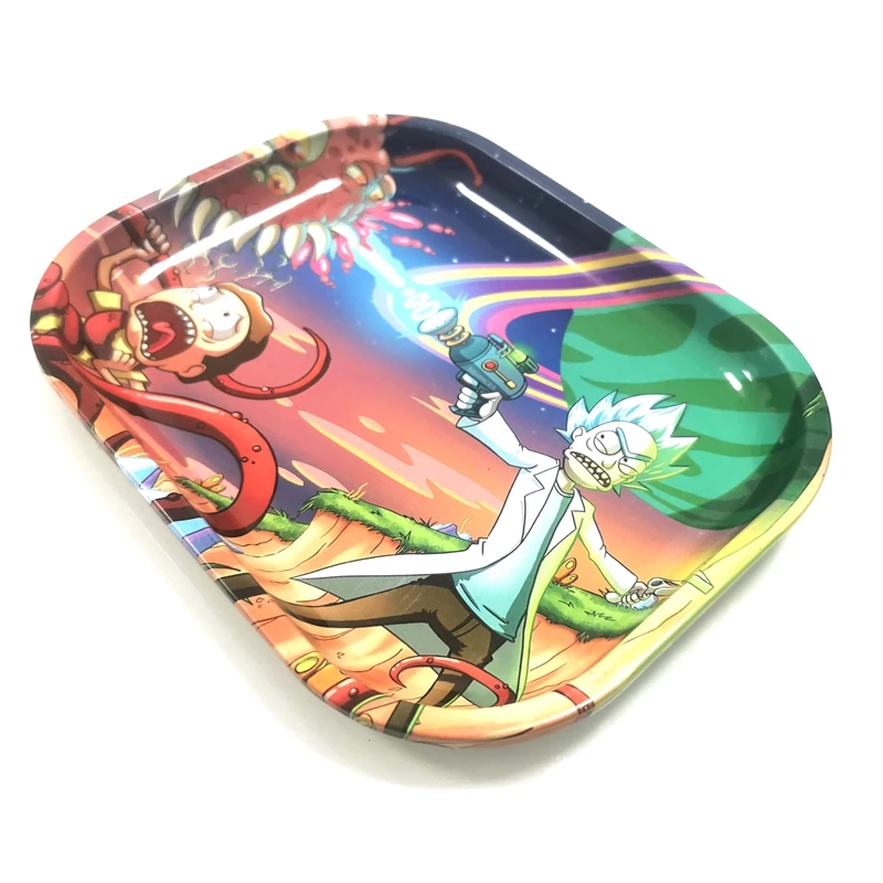 Cartoon Rolling Tray 18*14CM Tobacco Rolling Tray Metal Cigarette Smoking Tray Herb Tobacco Tinplate Plate Grinder Tools
Cartoon Rolling Tray 18*14CM Tobacco Rolling Tray Metal Cigarette Smoking Tray Herb Tobacco Tinplate Plate Grinder Tools