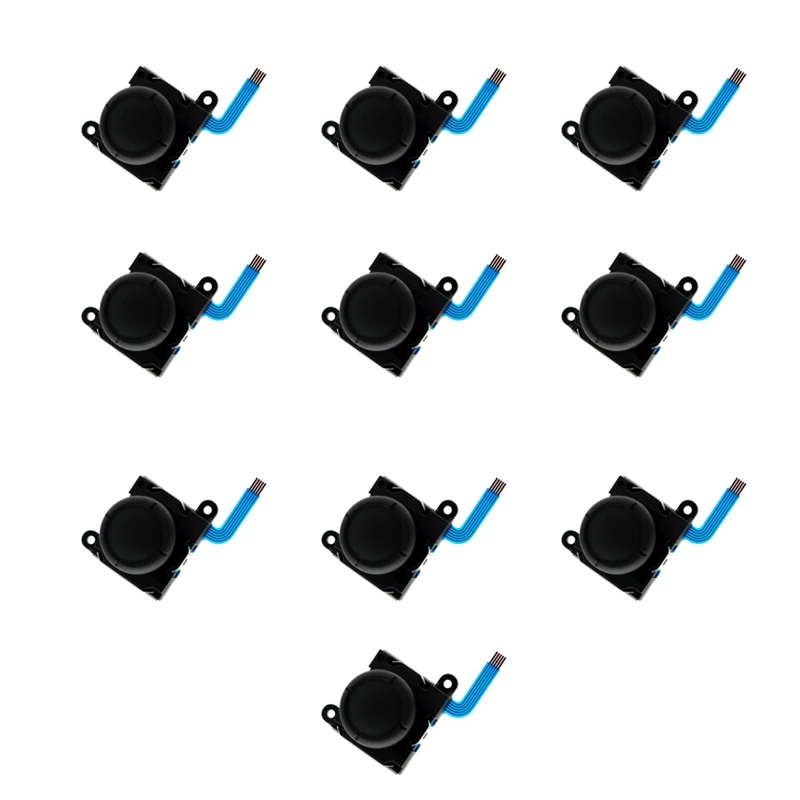 10Pcs New 3D Analog Stick Sensor Thumbstick Joystick for Switch NS Joy-Con Controller and Switch Lite
10Pcs New 3D Analog Stick Sensor Thumbstick Joystick for Switch NS Joy-Con Controller and Switch Lite