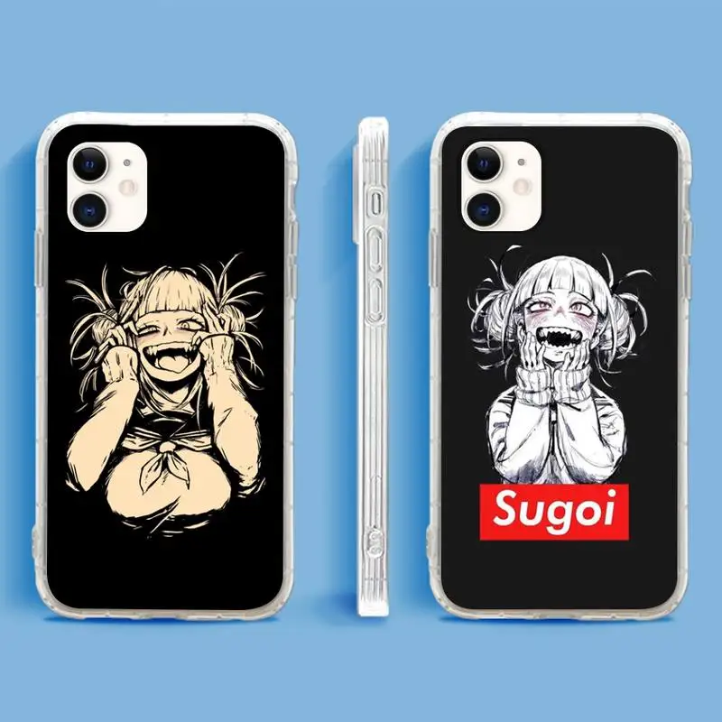 Himiko Toga Boku No Hero Academia Anime Phone Case For iPhone 13 12 11Pro Max 11 XR XS Max X Mini 8 7 6 SE 2020 Soft Transparent
Himiko Toga Boku No Hero Academia Anime Phone Case For iPhone 13 12 11Pro Max 11 XR XS Max X Mini 8 7 6 SE 2020 Soft Transparent
