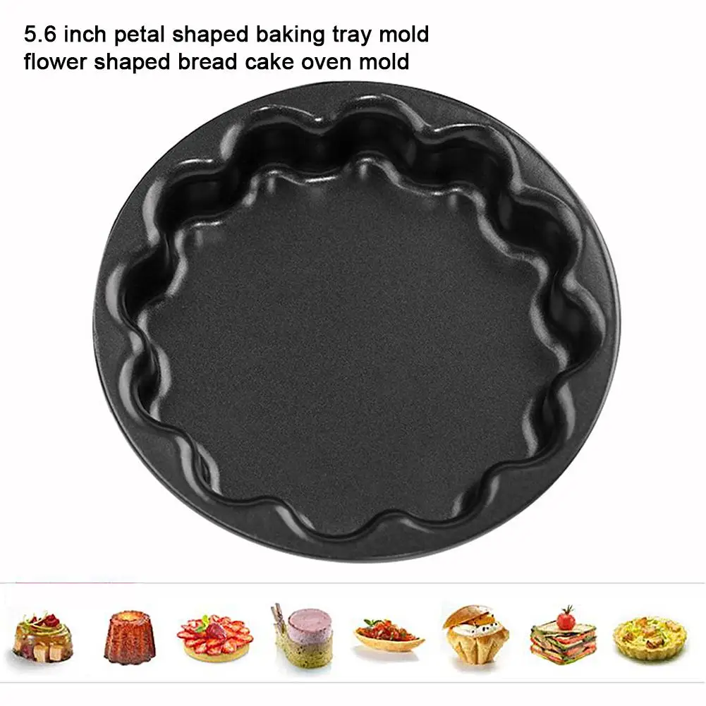 Non-Stick Tart Quiche Flan Pan Molds Pie Pizza Cake Flower Shape Mould Bottom Fluted Heavy Duty Pie Pan Bakeware
Non-Stick Tart Quiche Flan Pan Molds Pie Pizza Cake Flower Shape Mould Bottom Fluted Heavy Duty Pie Pan Bakeware