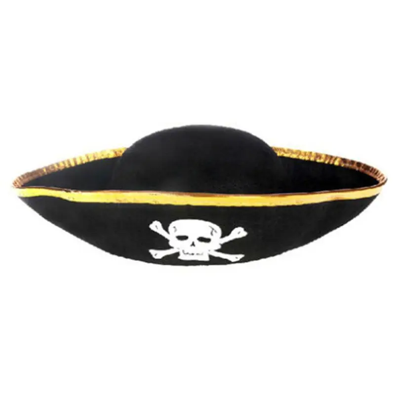 Good Quality New Tri Corner Pirate Hat - Three Cornered Buccaneer Costume Accessory Hat
Good Quality New Tri Corner Pirate Hat - Three Cornered Buccaneer Costume Accessory Hat