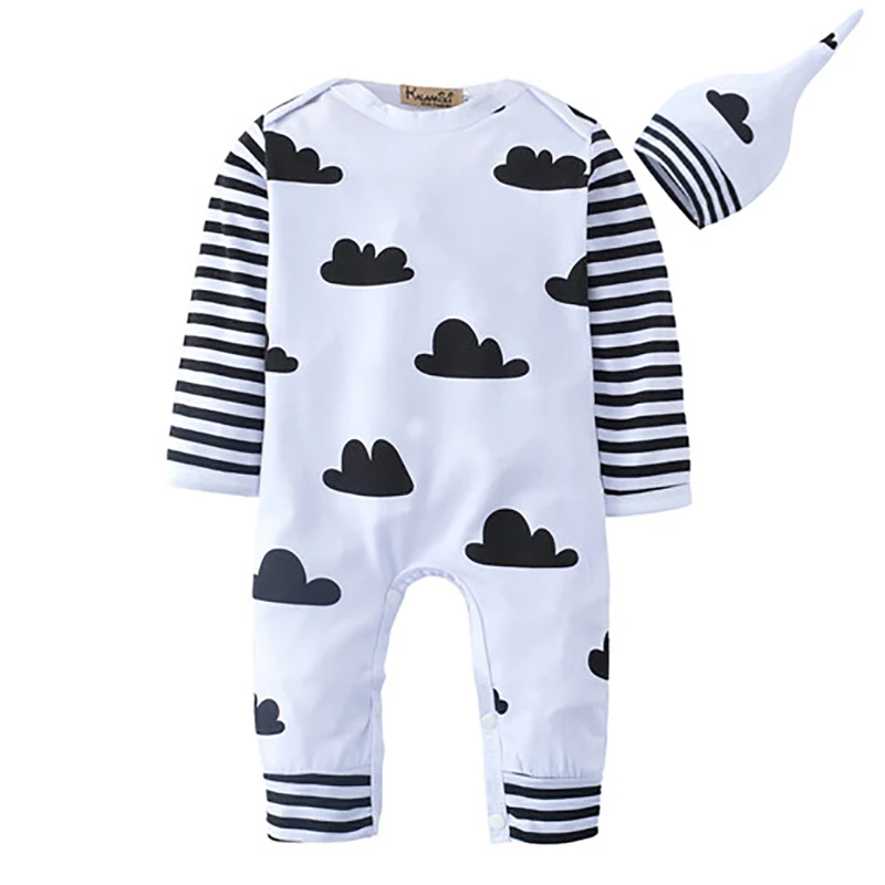 Autumn Newborn Baby Boy Infant Kids Clothes Set Long sleeve Jumpsuit Pants Hat Toddler Girls Romper Clothing Suit child Outfits
Autumn Newborn Baby Boy Infant Kids Clothes Set Long sleeve Jumpsuit Pants Hat Toddler Girls Romper Clothing Suit child Outfits