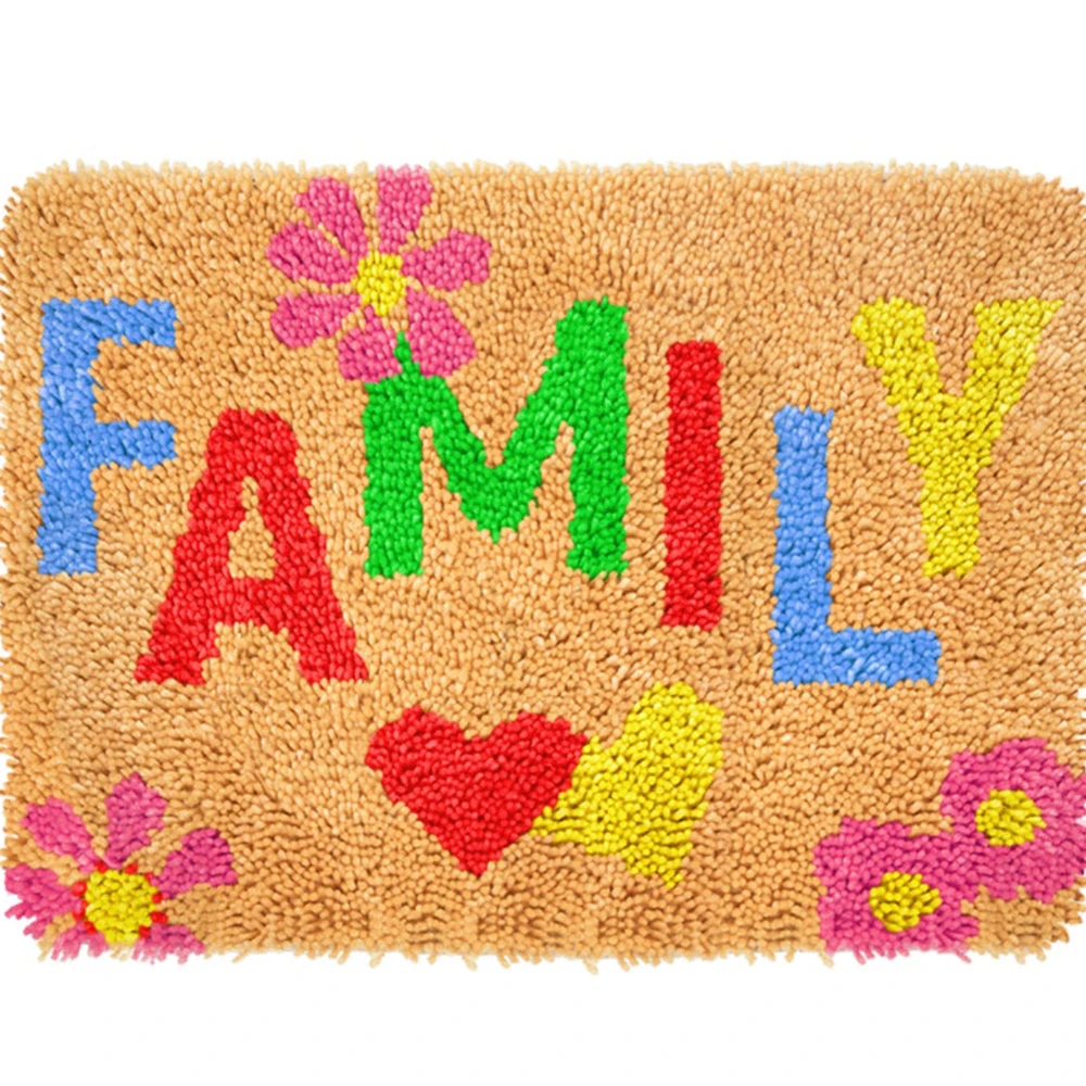 Tapestry Latch hook rug kits Color pattern with Pre-Printed Pattern Crafts for adults Embroidery smooth sets Home decoration
Tapestry Latch hook rug kits Color pattern with Pre-Printed Pattern Crafts for adults Embroidery smooth sets Home decoration