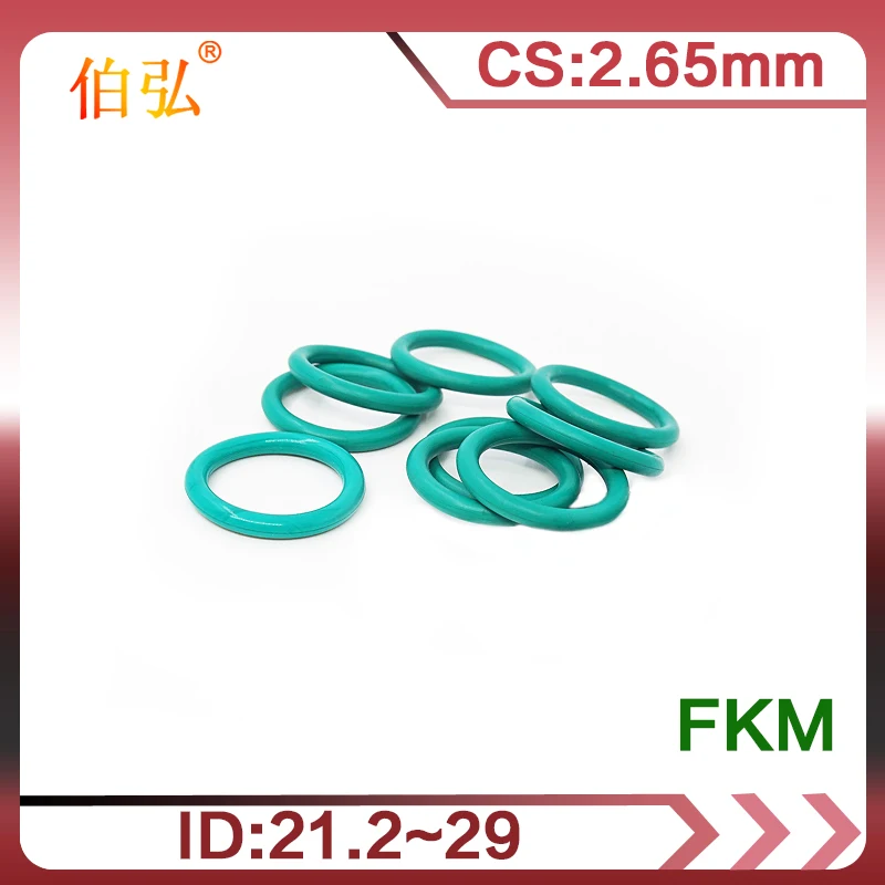 Fluororubber O-Ring 5PCS/lot FKM Sealing CS 2.65mm ID21.2/21.89/22.4/23.6/25/25.8/26.5/28/29mm O-Ring Seal Gasket Ring
Fluororubber O-Ring 5PCS/lot FKM Sealing CS 2.65mm ID21.2/21.89/22.4/23.6/25/25.8/26.5/28/29mm O-Ring Seal Gasket Ring