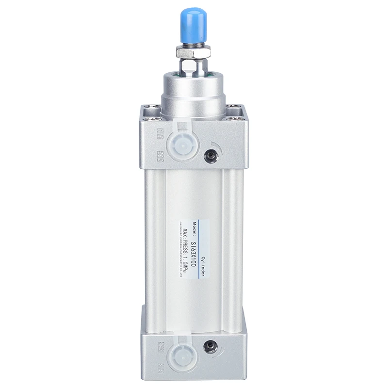 High Quality Pneumatic Cylinder SI Series Pneumatic Cylinder, Bore63mm/80mm/100mm, Stroke 50/100/150/200/250/300/350/400/450mm 
High Quality Pneumatic Cylinder SI Series Pneumatic Cylinder, Bore63mm/80mm/100mm, Stroke 50/100/150/200/250/300/350/400/450mm