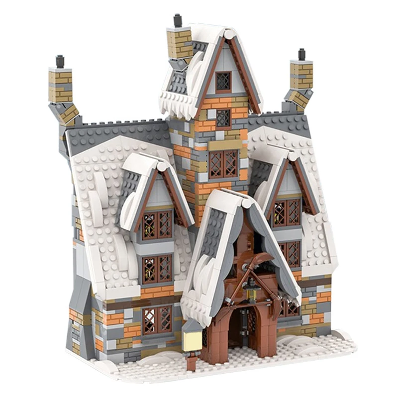 MOC Magic Movie Building Series Winter Village Quiditch Castle Train Station Building Blocks Modular Construction Block Model
MOC Magic Movie Building Series Winter Village Quiditch Castle Train Station Building Blocks Modular Construction Block Model
