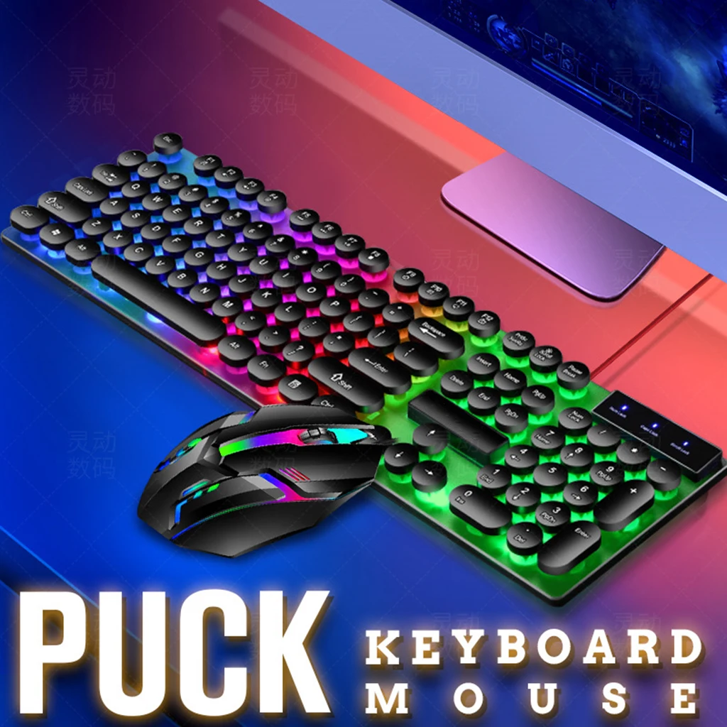 USB LED Backlit Typewriter Mechanical Keyboard Round Keycaps -104 punk Gaming Keyboard–Mechanical Gaming Keyboard Retro
USB LED Backlit Typewriter Mechanical Keyboard Round Keycaps -104 punk Gaming Keyboard–Mechanical Gaming Keyboard Retro