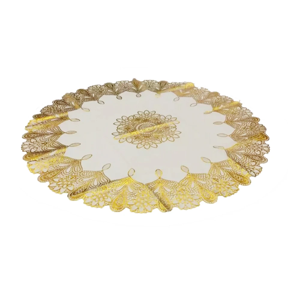 1PC Round Tablecloth PVC Spillproof Hollow Out European Classical Decorative Table Cloth for Dining Room Kitchen Home Decor
1PC Round Tablecloth PVC Spillproof Hollow Out European Classical Decorative Table Cloth for Dining Room Kitchen Home Decor