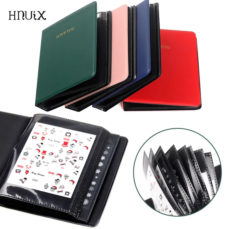 16 Pages /32 Slots 3D Nail Sticker Water Decal Collection Albums Storage Holder Nail Sticker Holder Nail Art Tools Showing Book
16 Pages /32 Slots 3D Nail Sticker Water Decal Collection Albums Storage Holder Nail Sticker Holder Nail Art Tools Showing Book