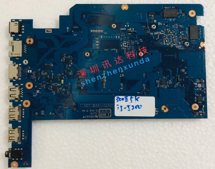 KEFUBA41-02501A For Samsung NP300E5k 300E5K Notebook Motherboard CPU I3 5005U GPU GT910M DDR3L 100% Test Work
KEFUBA41-02501A For Samsung NP300E5k 300E5K Notebook Motherboard CPU I3 5005U GPU GT910M DDR3L 100% Test Work
