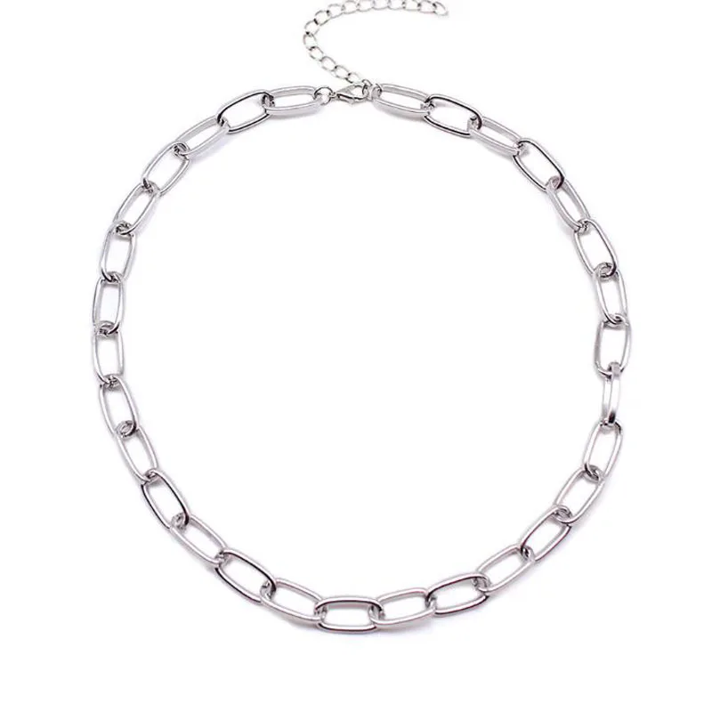 2021 Gold Sliver Color Heart Pendants Necklaces Collar Vintage Chunky Chain Necklace for Women Fashion Jewelry
2021 Gold Sliver Color Heart Pendants Necklaces Collar Vintage Chunky Chain Necklace for Women Fashion Jewelry