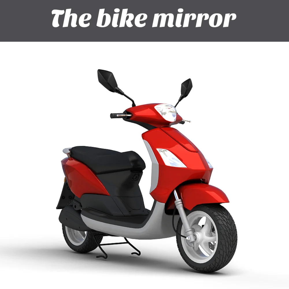 1 Pair Motorcycle Rear Mirror Scooter Rearview Side View Mirror Retroreflector
1 Pair Motorcycle Rear Mirror Scooter Rearview Side View Mirror Retroreflector