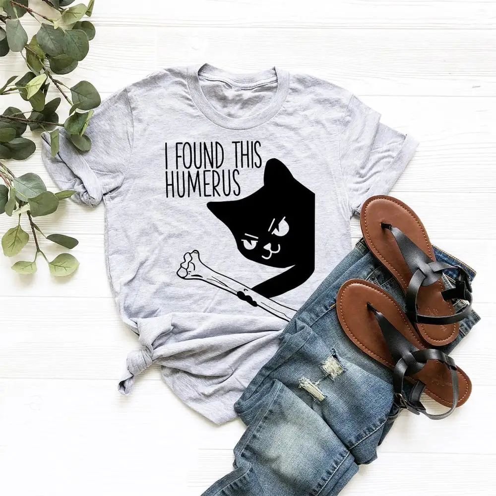 I Found This Humerus t Shirt Sarcastic Halloween cat graphic cute party hipster vintage slogan tees street gothic art tops O080
I Found This Humerus t Shirt Sarcastic Halloween cat graphic cute party hipster vintage slogan tees street gothic art tops O080