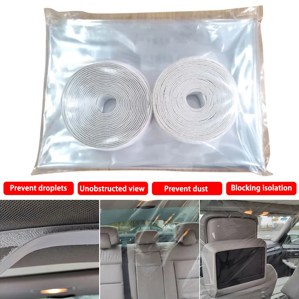 Car Taxi Isolation Film Full Surround Protective Cover,Separate front and rear rows ,isolate bacteria protect driver and guest
Car Taxi Isolation Film Full Surround Protective Cover,Separate front and rear rows ,isolate bacteria protect driver and guest
