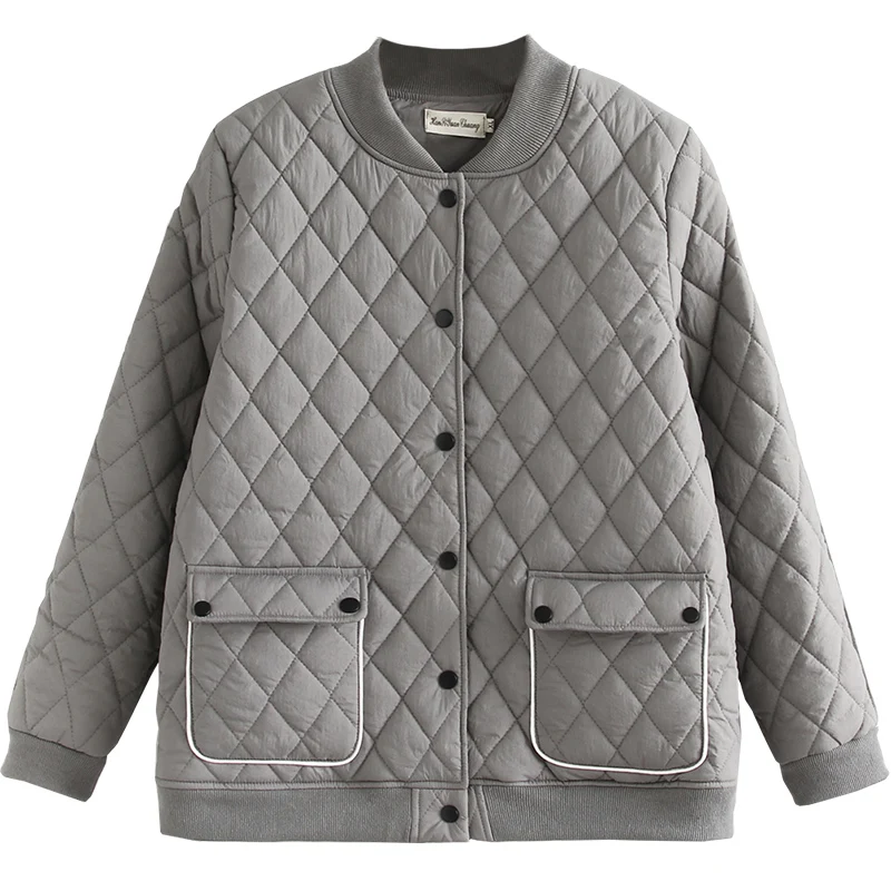 Women's Down Cotton Coat Middle-aged Mother Winter Jackets V-neck Long Sleeve Keep Warm Casual Pocket Outwear Plus Size 4XL W137
Women's Down Cotton Coat Middle-aged Mother Winter Jackets V-neck Long Sleeve Keep Warm Casual Pocket Outwear Plus Size 4XL W137