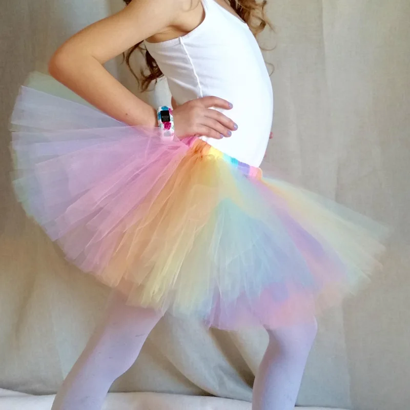 Tutu Skirt Girls Baby Birthday Party Fluffy Rainbow Skirt Black Multi Colors Handmade Ballet Dance Skirt Christmas Costume Tutu
Tutu Skirt Girls Baby Birthday Party Fluffy Rainbow Skirt Black Multi Colors Handmade Ballet Dance Skirt Christmas Costume Tutu